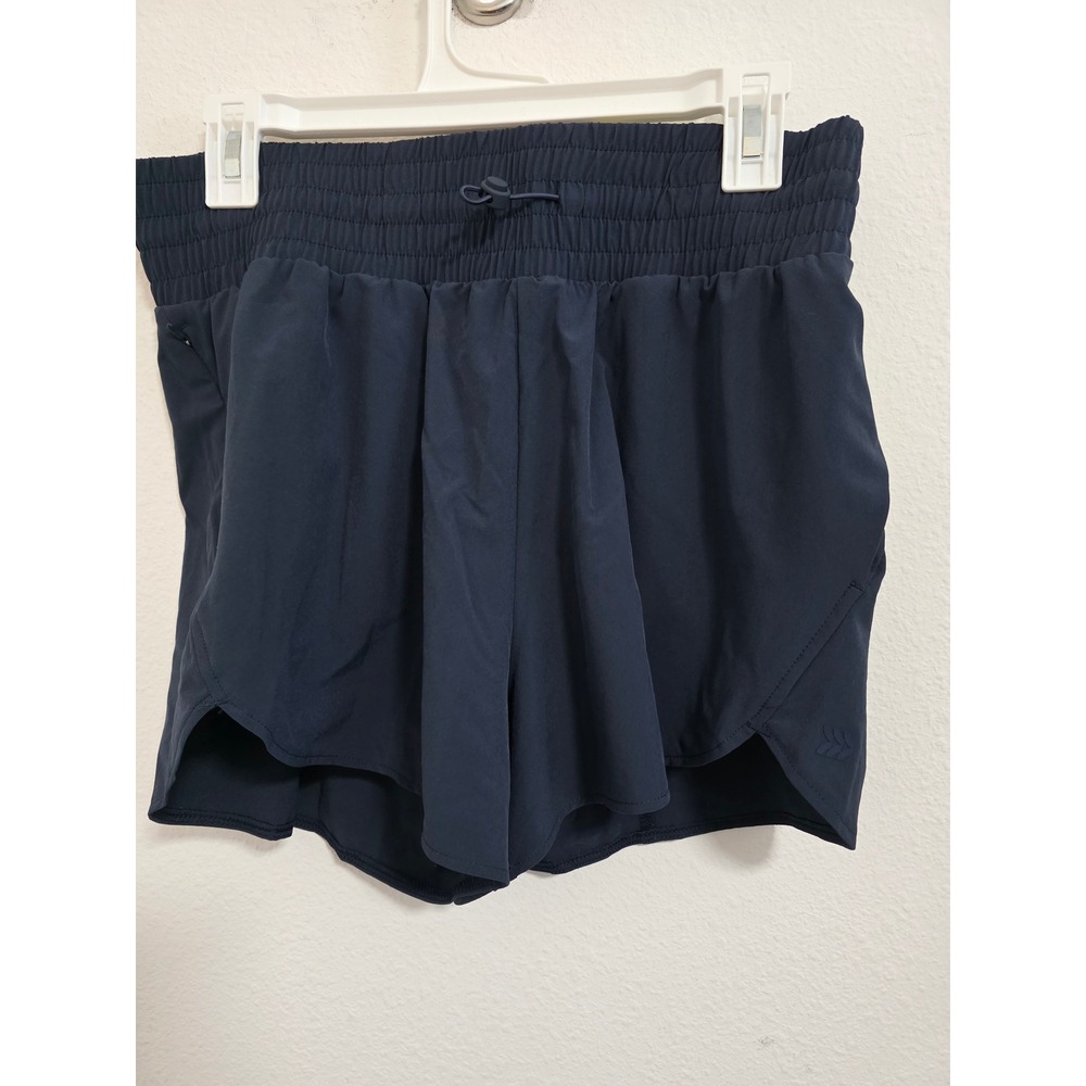 All in Motion Womens High Rise Woven Shorts Navy Blue Size M NWT Activewear